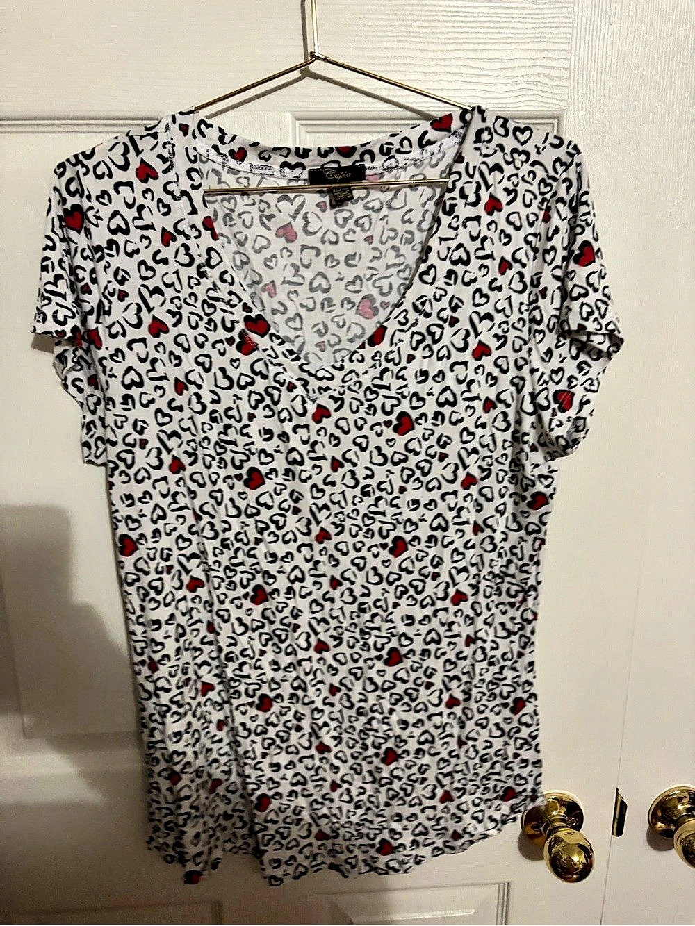 Cupio Animal Heart Print Mini. Size XL. Like new.